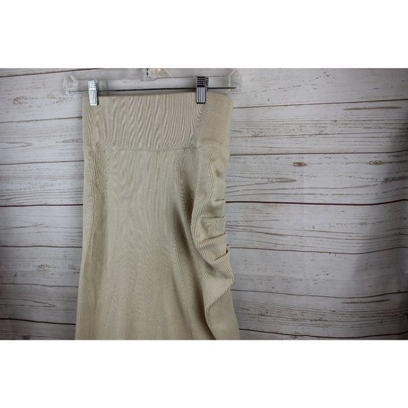 𝅺Missguided Small Ribbed Side Ruched Skirt S - Picture 3 of 4